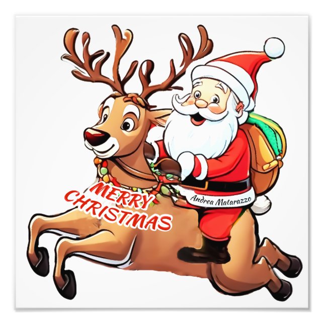 Foto Papai Noel Felry Natal (Frente)