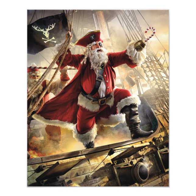 Foto Papais noeis piratas (Frente)