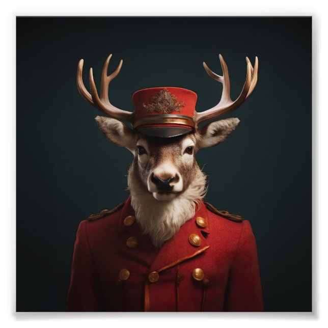 Foto Papais noeis Reindeer (Frente)