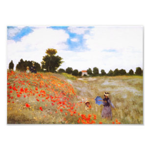Foto Papoilas de Monet