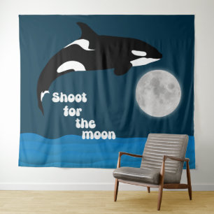 Foto Para A Tapeçaria Da Baleia Assassina De Orca