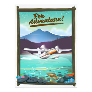 Foto Para Adventure! poster de viagens de avião marít