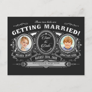 Foto para crianças Salve a data Cartões postais Si