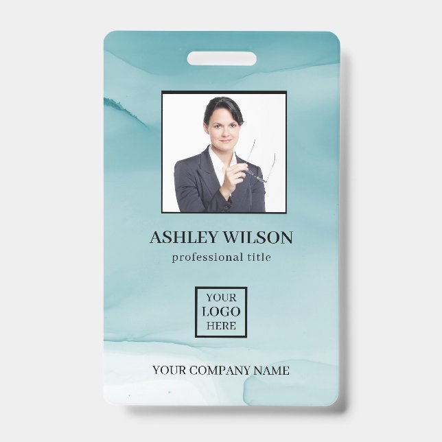 Foto para identificação comercial no Crachá de tin (Frente)