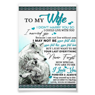 Foto Para o presente de aniversário da minha esposa de