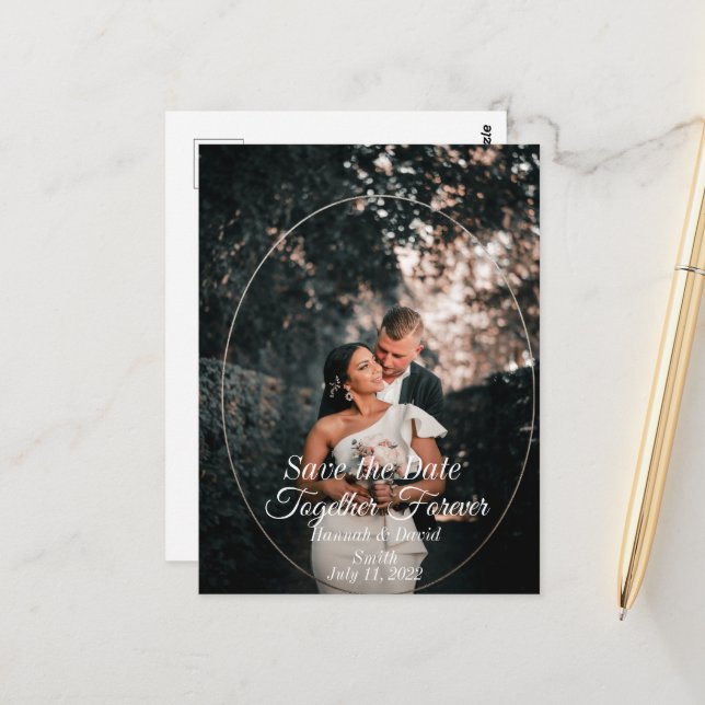 Foto para salvar os cartões postais de data (Frente/Verso In Situ)