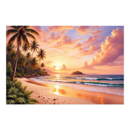 Foto Paraíso Tropical da Ilha & Arco-íris Vibrante do P
