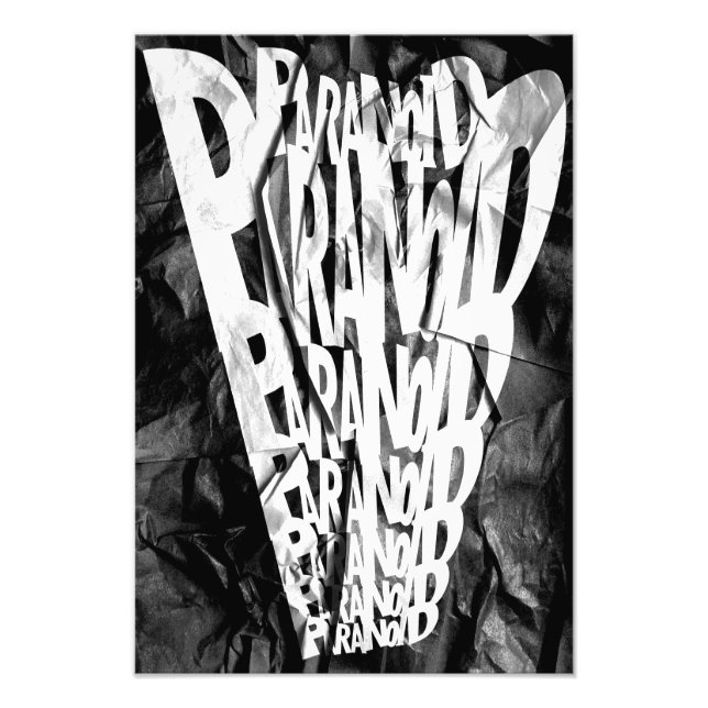 Foto PARANOICO! Poster Gráfico  (Frente)