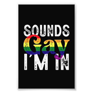 Foto Parece Gay Estou No Mês do Orgulho da Bandeira LGB