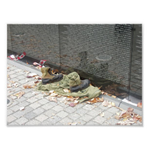 Foto Parede do memorial de Vietnam