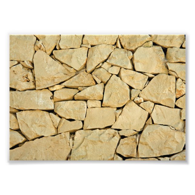 Foto Parede seca de pedra (Frente)