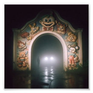 Foto Parque de Diversões Sinistro Estética Surreal Sonh