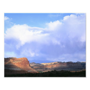 Foto Parque Nacional Capitol Reef, Utah. EUA. Cumulus