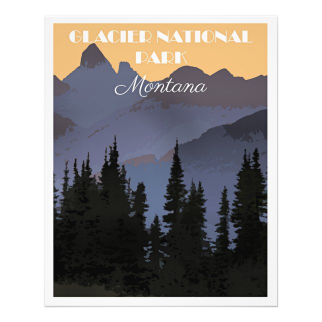 Foto Parque Nacional da Glaciar, Montana, (Frente)