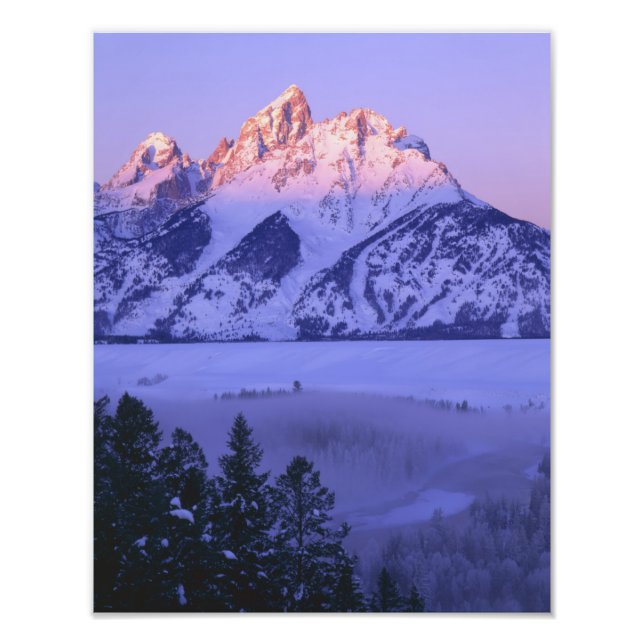 Foto PARQUE NACIONAL GRAND TETON, WYOMING. EUA. Nevoeir (Frente)