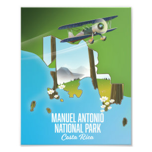 Foto Parque Nacional Manuel Antonio, mapa da Costa Rica