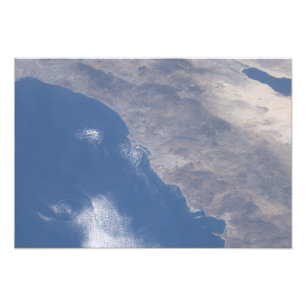 Foto Parte do sul da Califórnia vista do espaço