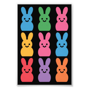 Foto Páscoa Dia Coelhinho Ovos Xadrez Leopardo