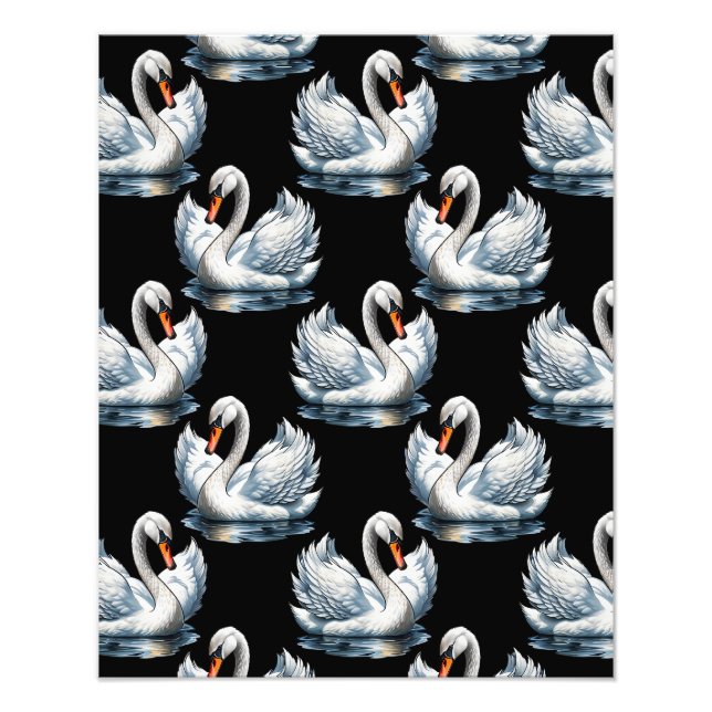 Foto Pássaros do Cisne - Design (Frente)