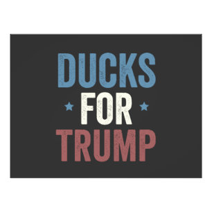 Foto Patos Para A Eleição Da Vance Trump 2024