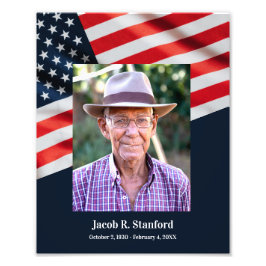 Foto Patriótica de Bandeira Americana Celebração d
