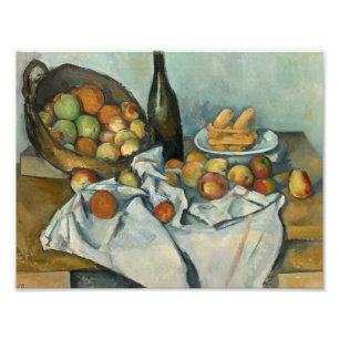 Foto Paul Cezanne - A Cesta das Maçãs