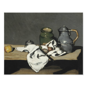 Foto Paul Cezanne - ainda vida com chaleira