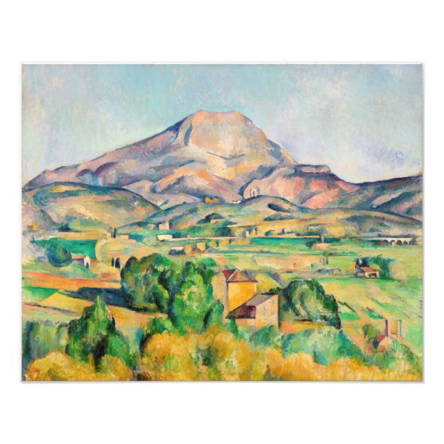 Foto Paul Cezanne - Mont Sainte-Victoire (Frente)