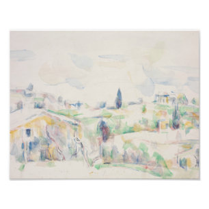 Foto Paul Cezanne - paisagem em Provence