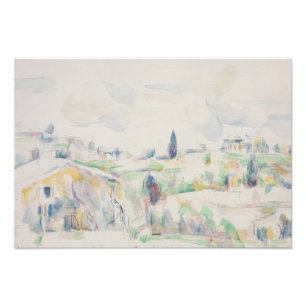 Foto Paul Cezanne - paisagem em Provence