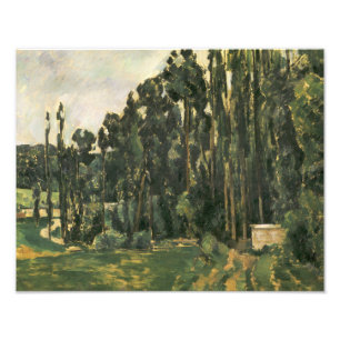 Foto Paul Cezanne - Poplars
