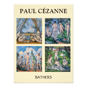 Foto Paul Cezanne - Seleção de Bathers Masterworks