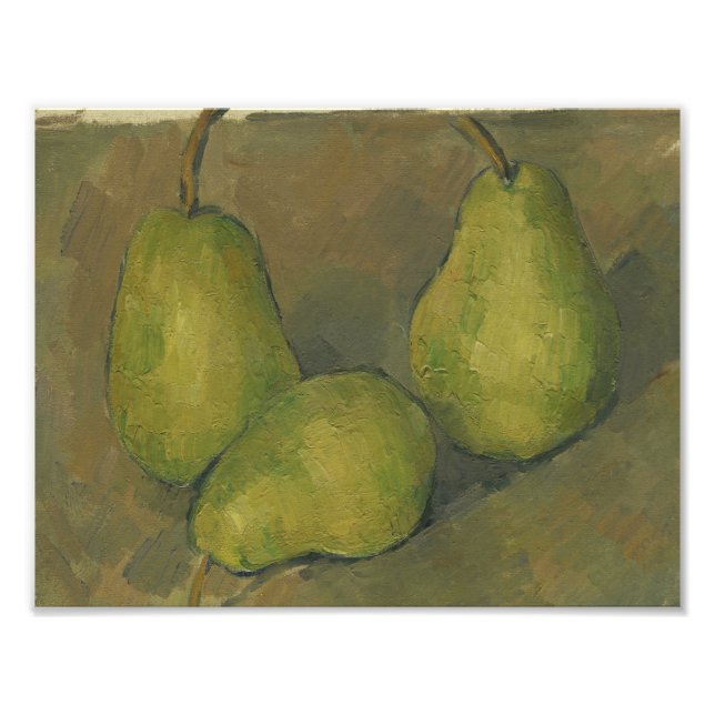 Foto Paul Cezanne - Três Peras (Frente)