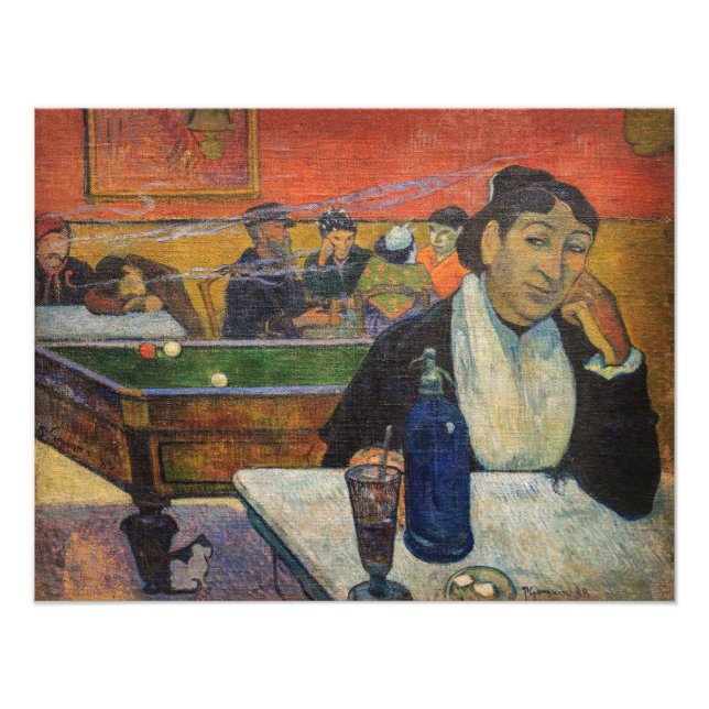Foto Paul Gauguin - O Café Noturno, Arles (Frente)
