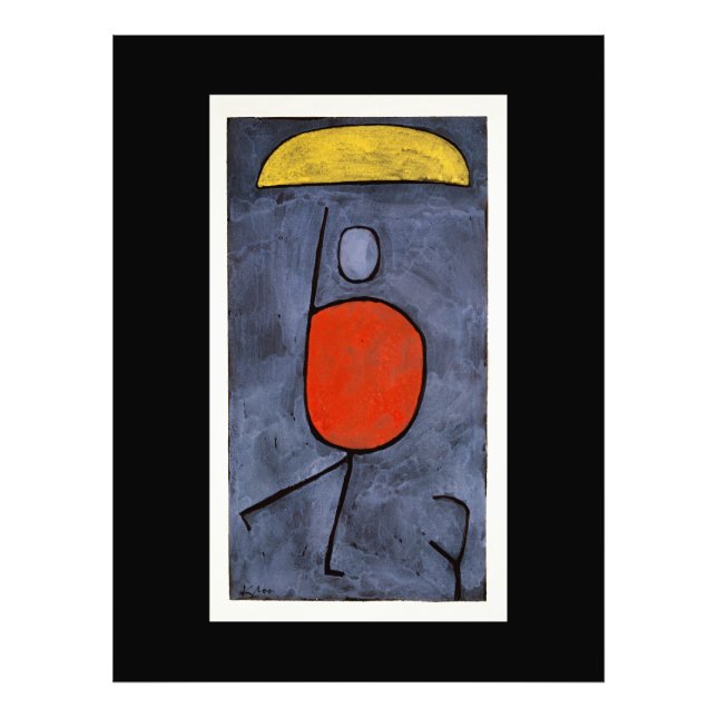 Foto Paul Klee - Com Guarda-Chuva (Frente)