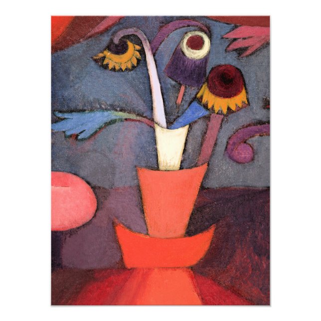 Foto Paul Klee, Flor de Outono, (Frente)