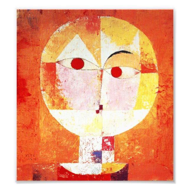 Foto Paul Klee Senecio Impressão (Frente)