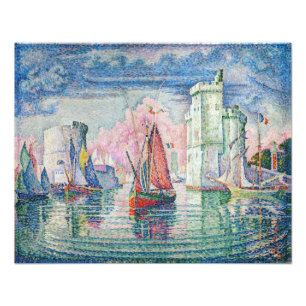 Foto Paul Signac - Entrada de La Rochelle Harbor