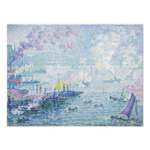 Foto Paul Signac - o porto de Rotterdam