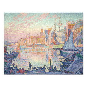 Foto Paul Signac - o porto do Santo-Tropez