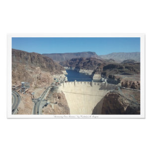 Foto "Pausado Sobre Hoover," Barragem Hoover