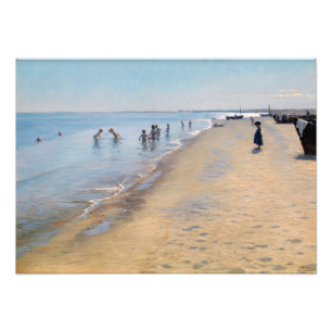 Foto Peder Severin Kroyer - Dia de Verão em Skagen Beac