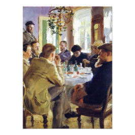 Foto Peder Severin Kroyer - Hora do almoço