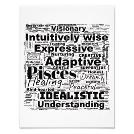 Foto Peixes Nuvem do Word Zodiac - Arte Fotográfica Ins