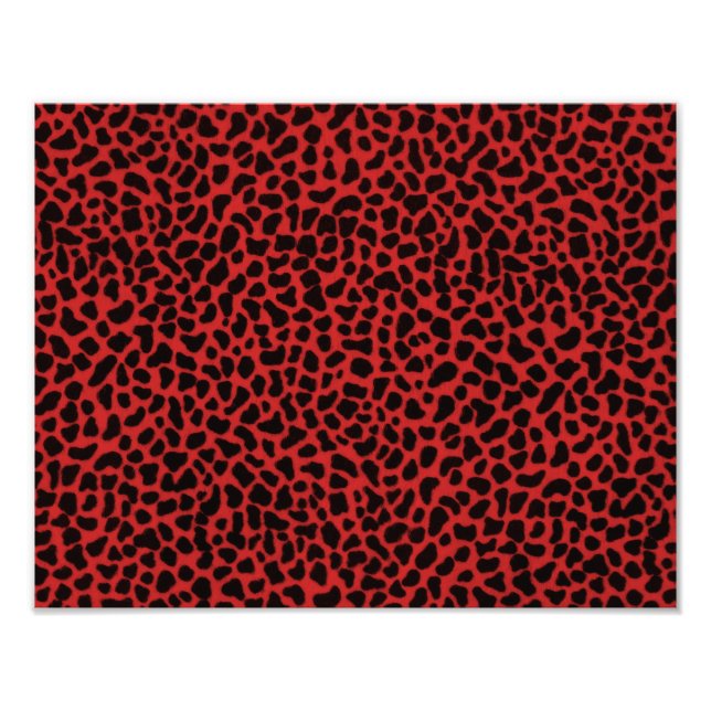 Foto Pele Leopardo Vermelho (Frente)