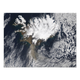 Foto Pena da cinza do vulcão de Eyjafjallajokull,