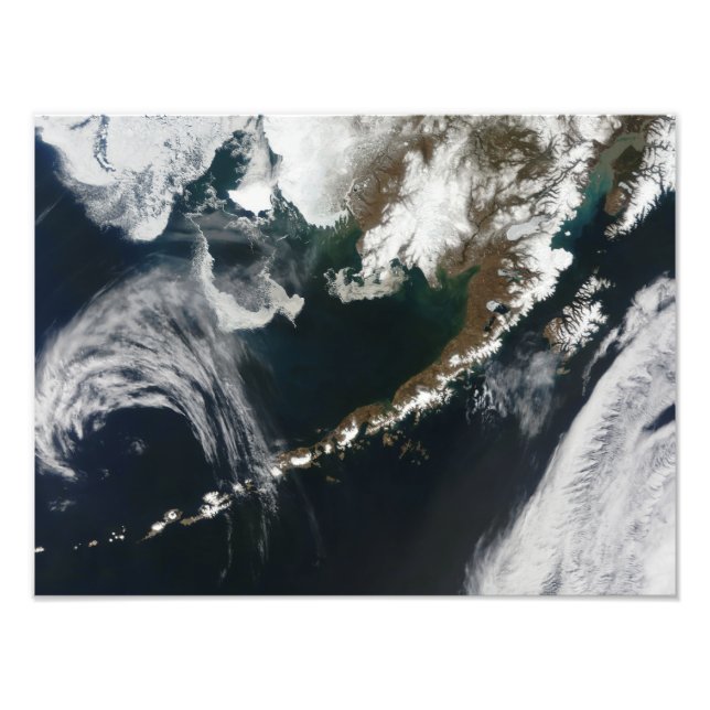 Foto Península do Alasca e Ilhas Aleutas (Frente)