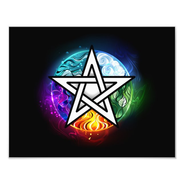 Foto Pentagrama do Wiccan (Frente)