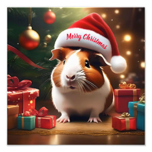 Foto "Pequeno ajudante do Papai Noel: O porquinho-da-ín