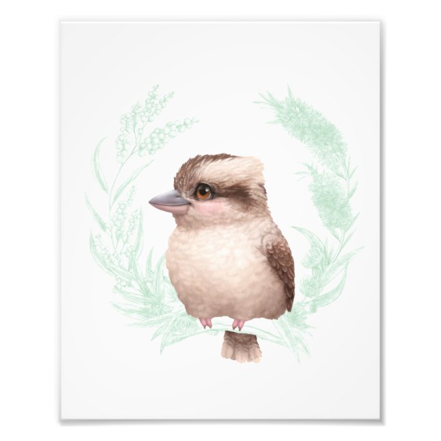 Foto Pequenos Amigos Aussie - Kookaburra (Frente)